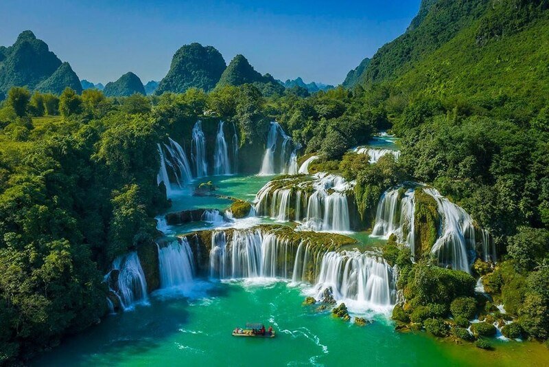 Ban Gioc Waterfall from Hanoi