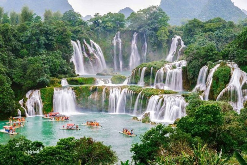 Ban Gioc Waterfall from Hanoi