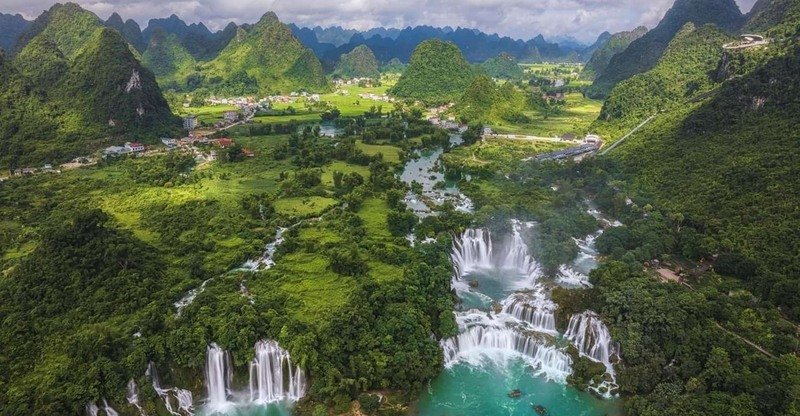 Ban Gioc Waterfall from Hanoi