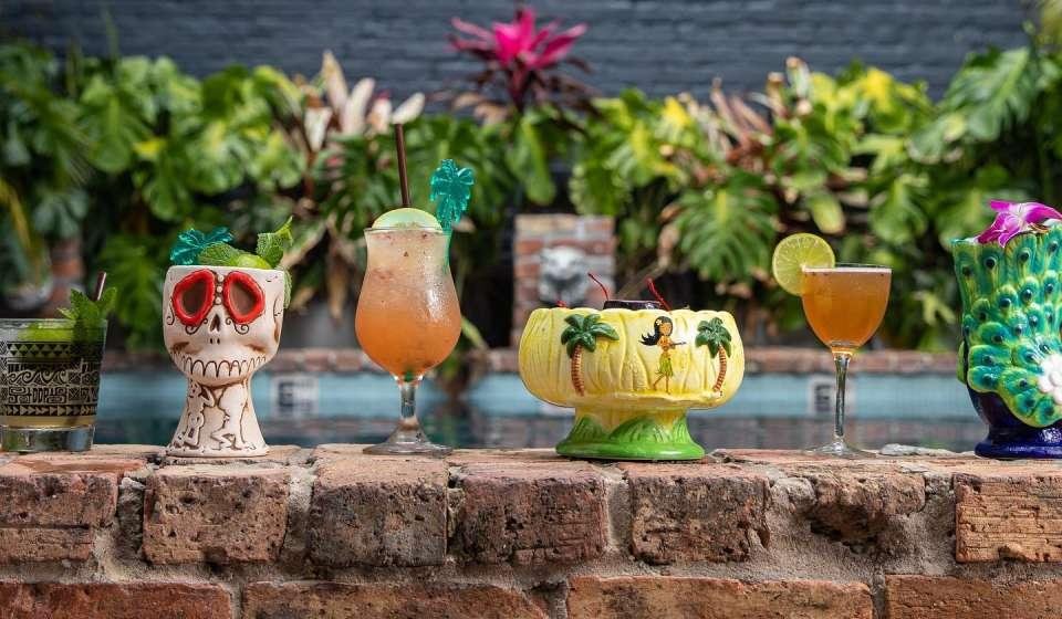 Seasonal cocktails served at French Quarter bars throughout the year