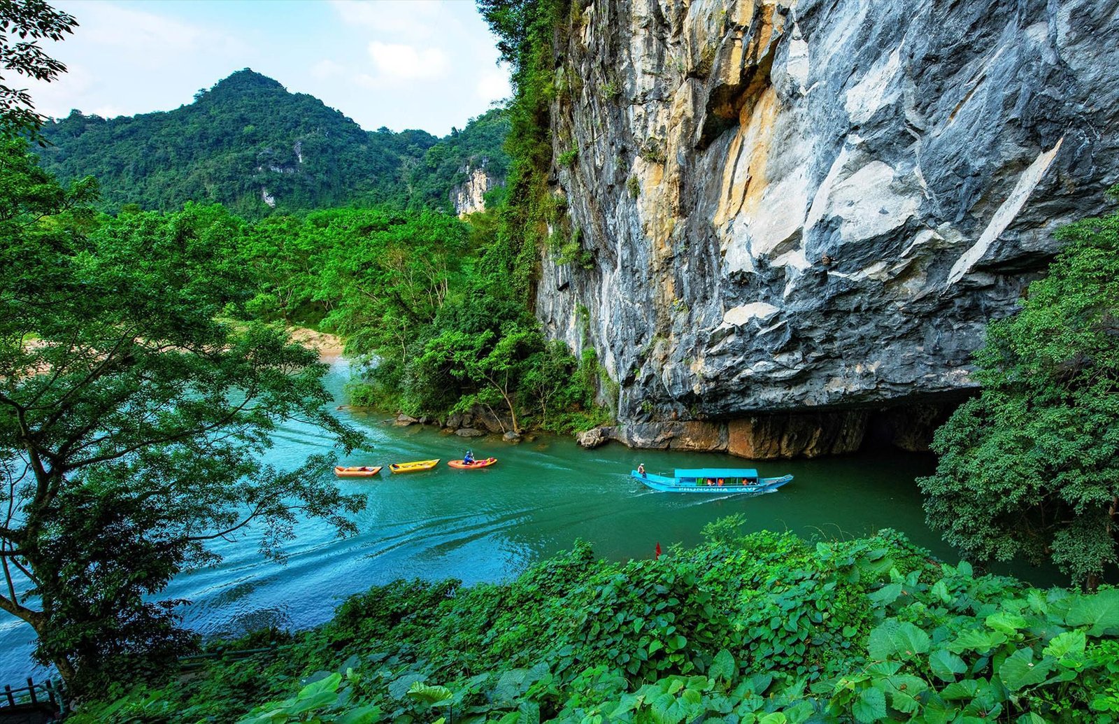 The lush landscapes of Phong Nha-Ke Bang National Park