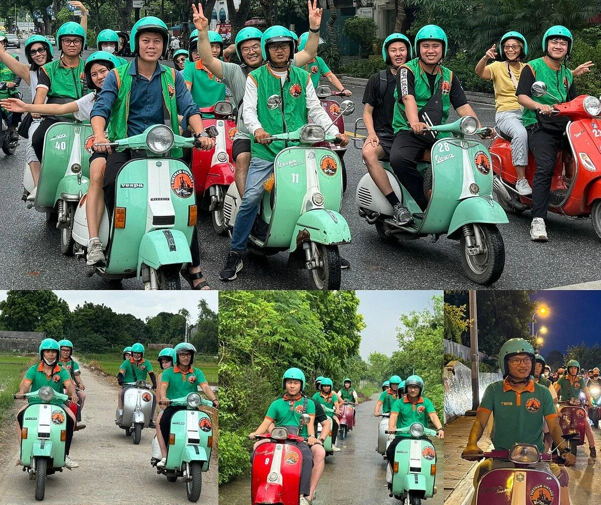 Explore Hanoi Old Quarter via Vespa & Street Food Stops