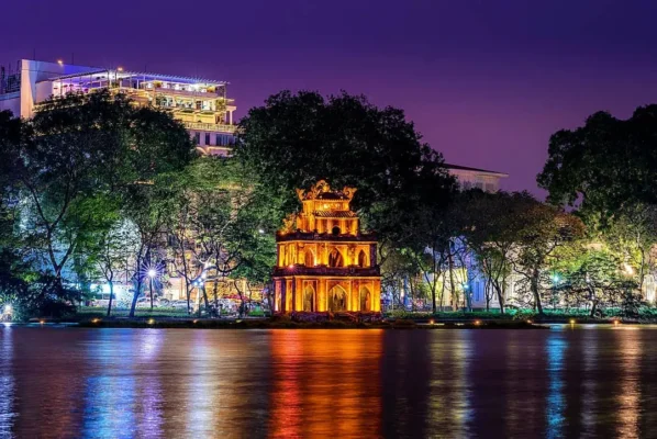 Where is Hoan Kiem Lake?