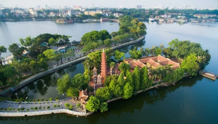 Where is West Lake Hanoi?