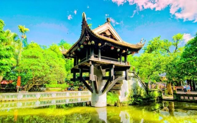 A well-known attraction and architecture in Hanoi