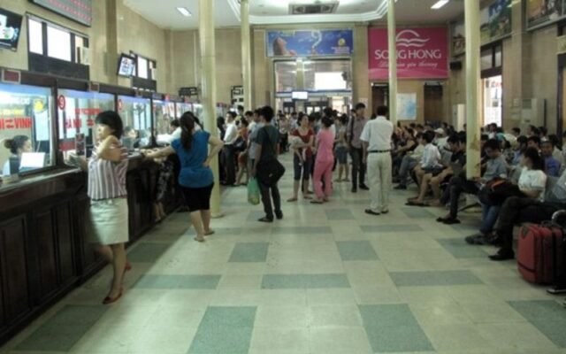 Purchasing Tickets at the Station