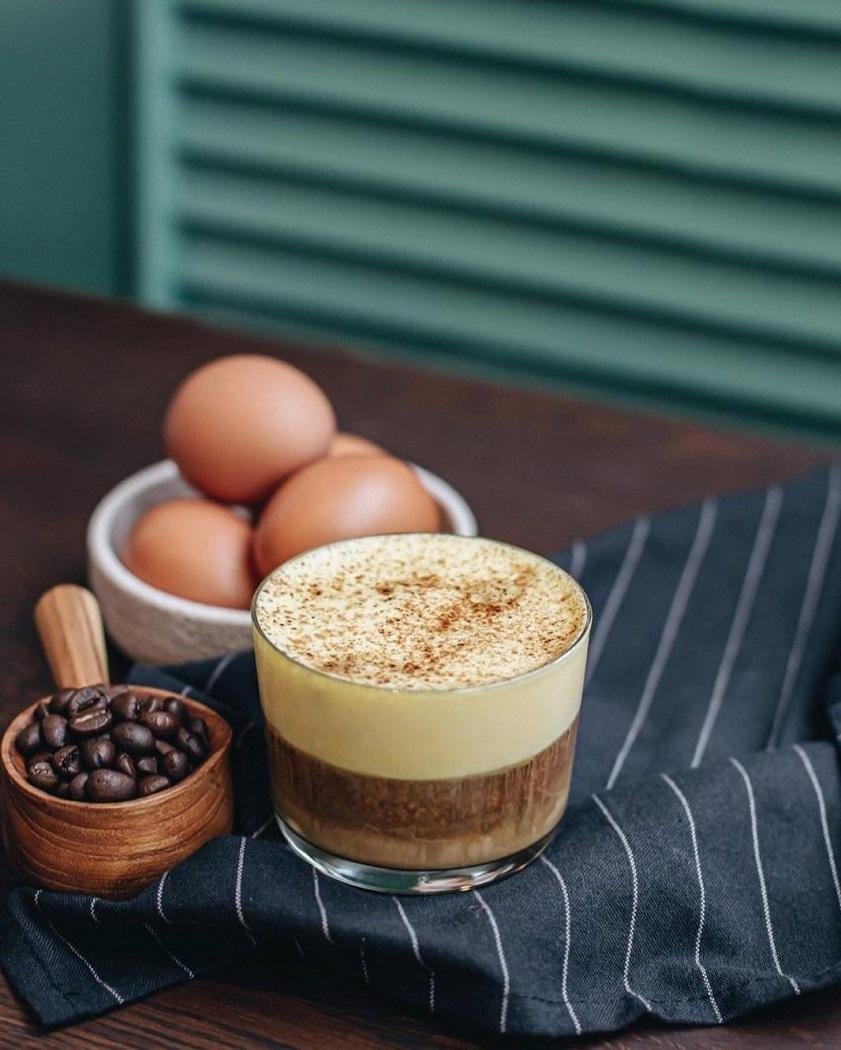 Vietnamese egg coffee Hanoi