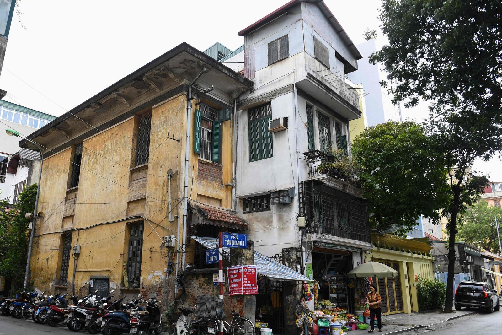 French colonial villa in Hanoi French Quarter