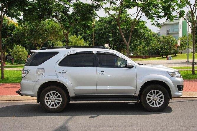 Grab car service waiting at Hanoi airport