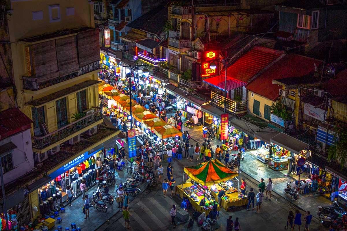Hanoi night market
