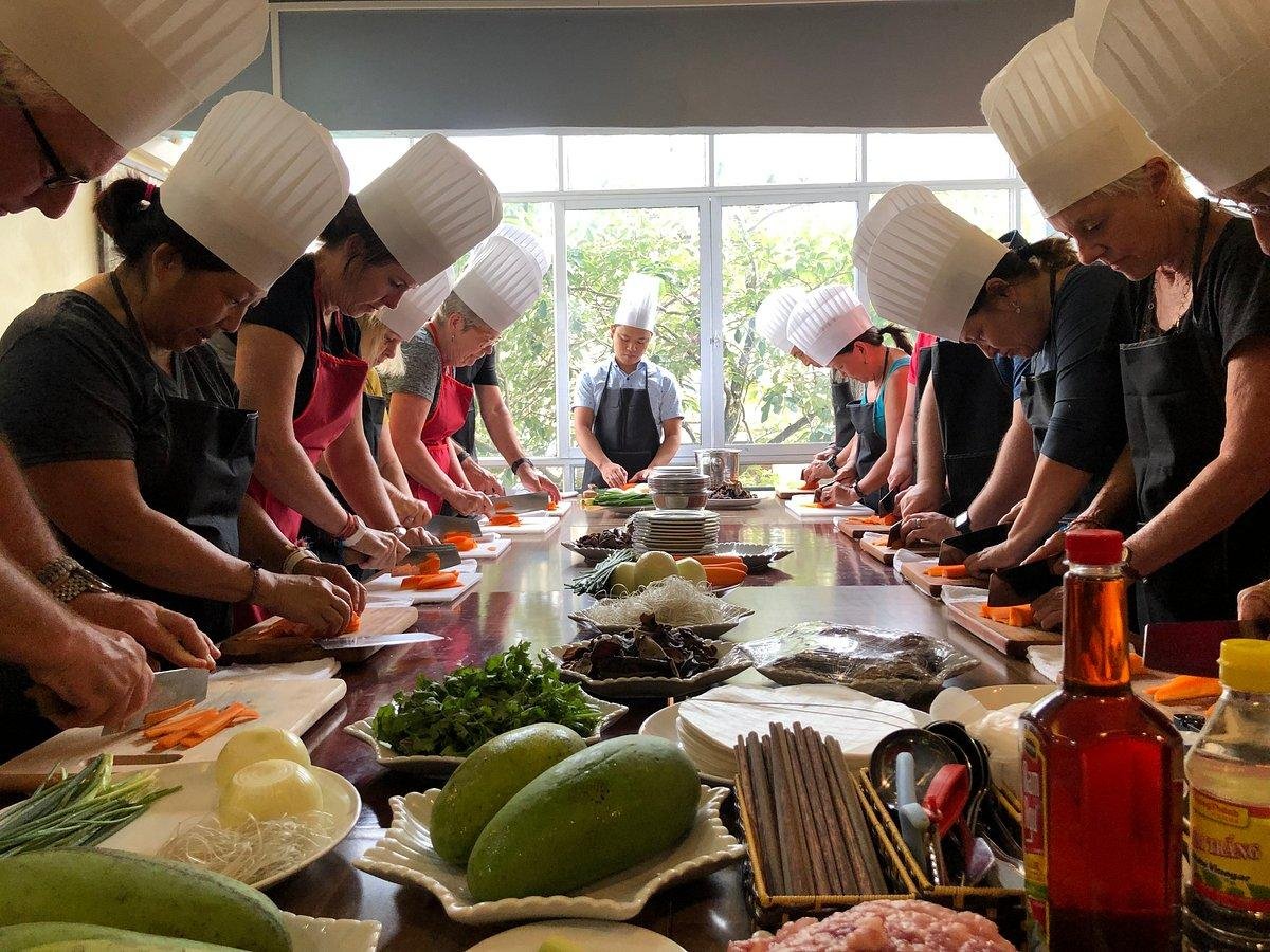Traditional cooking class in a historic Hanoi Old Quarter home