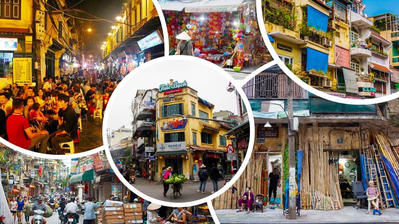 Hanoi Old Quarter streets