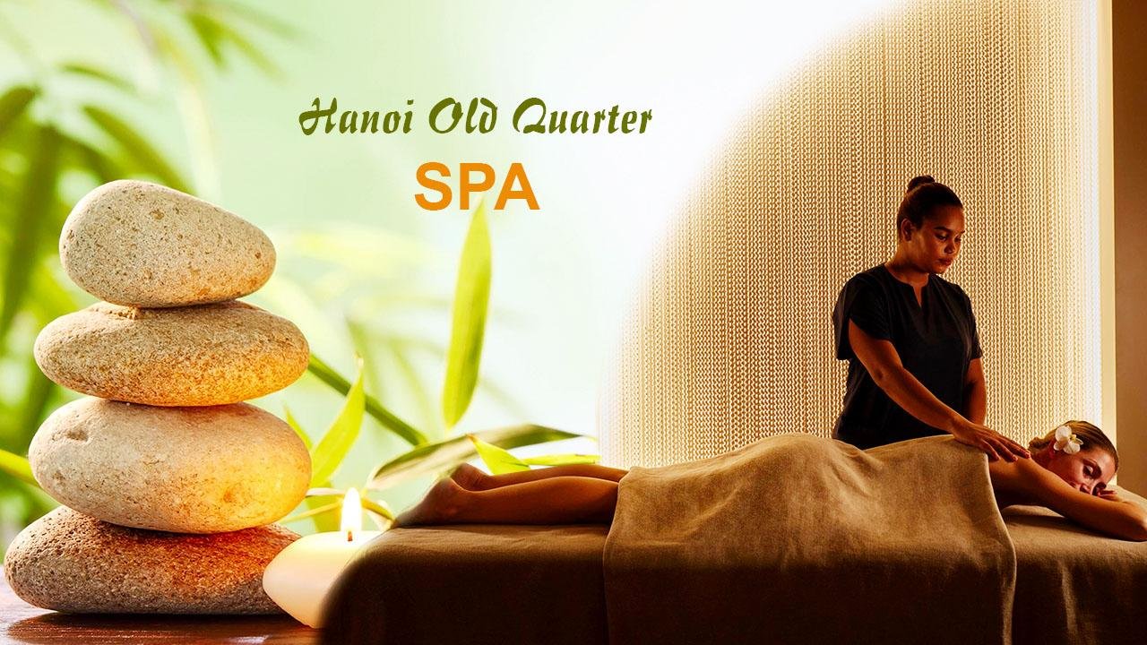 Traditional foot reflexology treatment in Hanoi Old Quarter spa