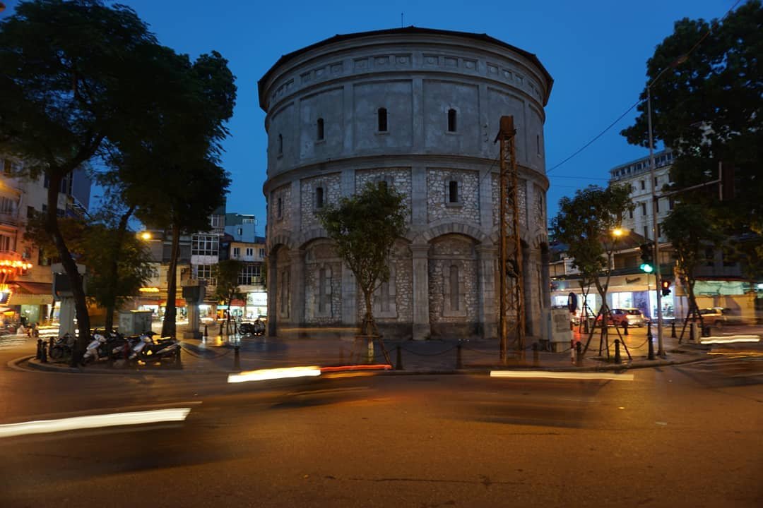 Hang Dau Water Tower-Most ancient building in Hanoi