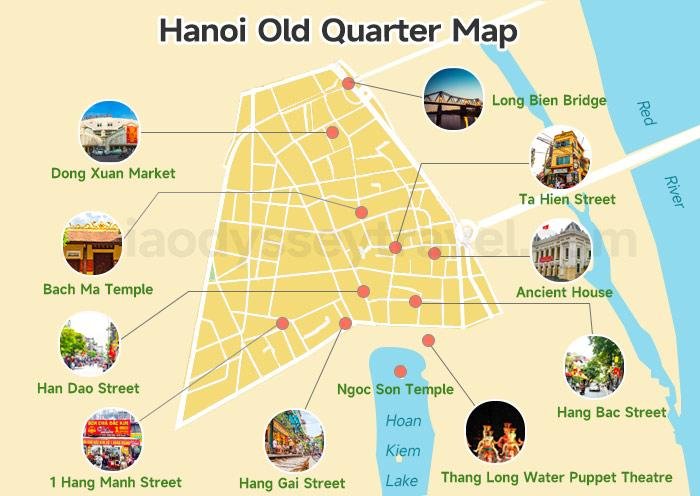 Hanoi City Tour Map: Attractions & Routes Explained