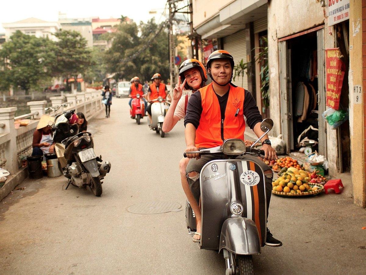 Is Riding a Vespa on Hanoi Streets Safe for Tourists?