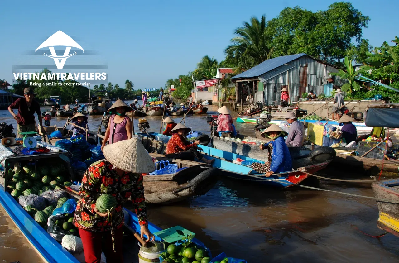 Explore Rural Villages of Mekong Delta on Vespa