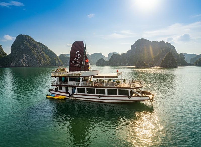Lan Ha Bay Day Cruise from Hanoi (Serenity Premium)