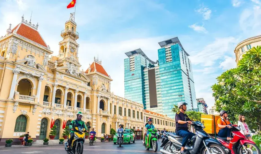 Ho Chi Minh City is a bustling tourist destination favored by international visitors