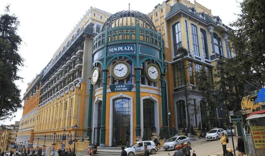 Sun Plaza is a must-visit check-in spot when you come to Sapa