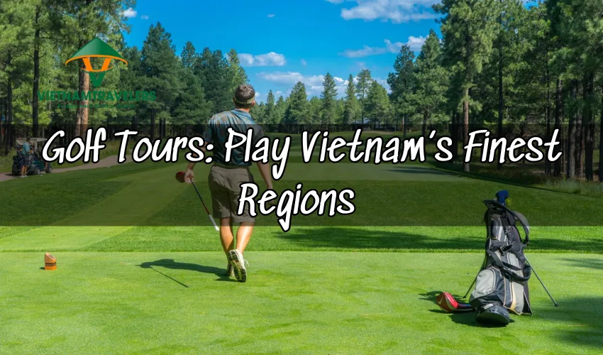 Manicured golf fairway and open sky for a polished Vietnam golf holiday
