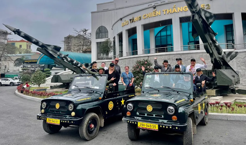The tour will take visitors to many famous landmarks in Hanoi