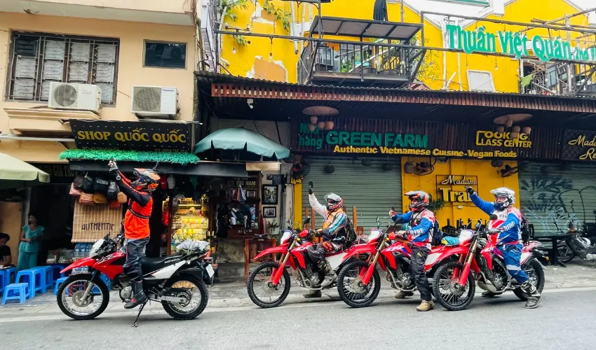 Design a motorbike tour for a unique experience