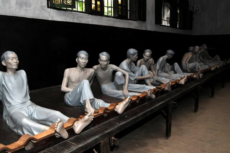 Hoa Lo, previously one of Indochina’s largest and most solid prisons