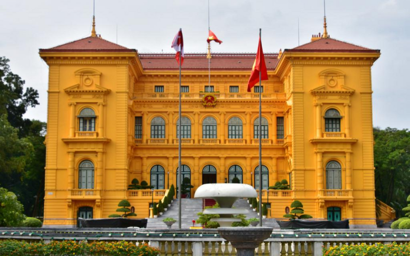 Presidential Palace: Complex with historical symbols in Hanoi