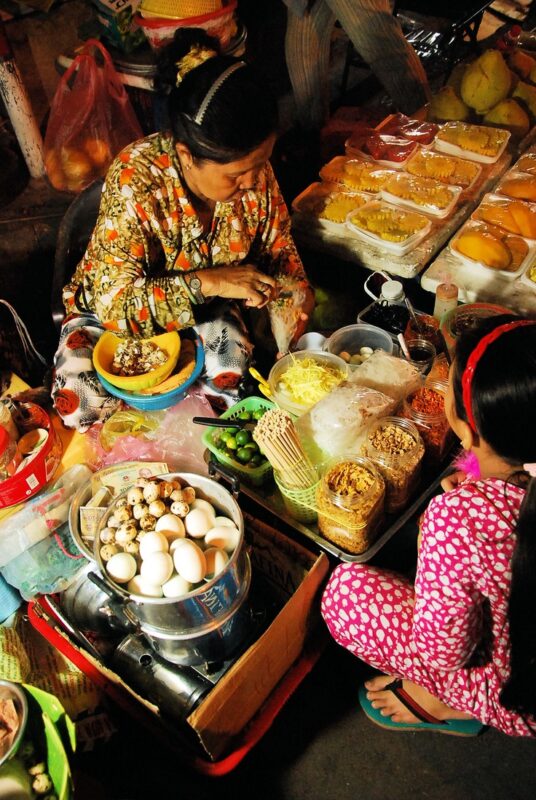 Ben Thanh Night Market _ Ho Chi Minh City, Vietnam